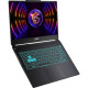 MSI Notebook Cyborg A13UDX 15.6 FHD, Intel i5-13420H, 16GB, F1TB, NVD3050-6, DOS, black (9S7-15K111-1631)