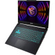 MSI Notebook Cyborg A13UDX 15.6 FHD, Intel i5-13420H, 16GB, F1TB, NVD3050-6, DOS, black (9S7-15K111-1631)