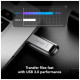 USB флеш накопитель Lexar 256GB JumpDrive M400 USB 3.0 (LJDM400256G-BNBNG)