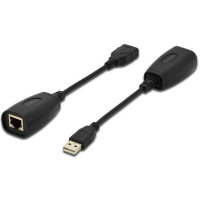 Адаптер Digitus USB extender 45 m RJ-45 to USB AF Cat5 (DA-70139-2)