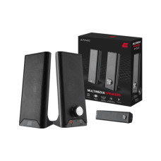 Акустическая система 2E PCS203 USB Metal Black (2E-PCS203BK)