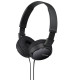 Sony MDR-ZX110 Headphones On-ear 3.5 mini-jack Black (MDRZX110B.AE)