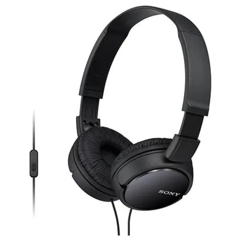 Sony MDR-ZX110 Headphones On-ear 3.5 mini-jack Black (MDRZX110B.AE)