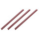 2E Plastic combs for the binder 22mm maroon 50pcs (2E-PL22-50MR)