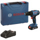 Bosch Cordless impact drill GSB 183-LI 18V 1x2A h 21-56Nm 374-1815rpm case 1.2kg (0.601.9K9.101)