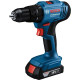 Bosch Cordless impact drill GSB 183-LI 18V 1x2A h 21-56Nm 374-1815rpm case 1.2kg (0.601.9K9.101)