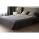 ARDESTO Pique blanket 220x230cm, 100% cotton, grey (ART0822PG)