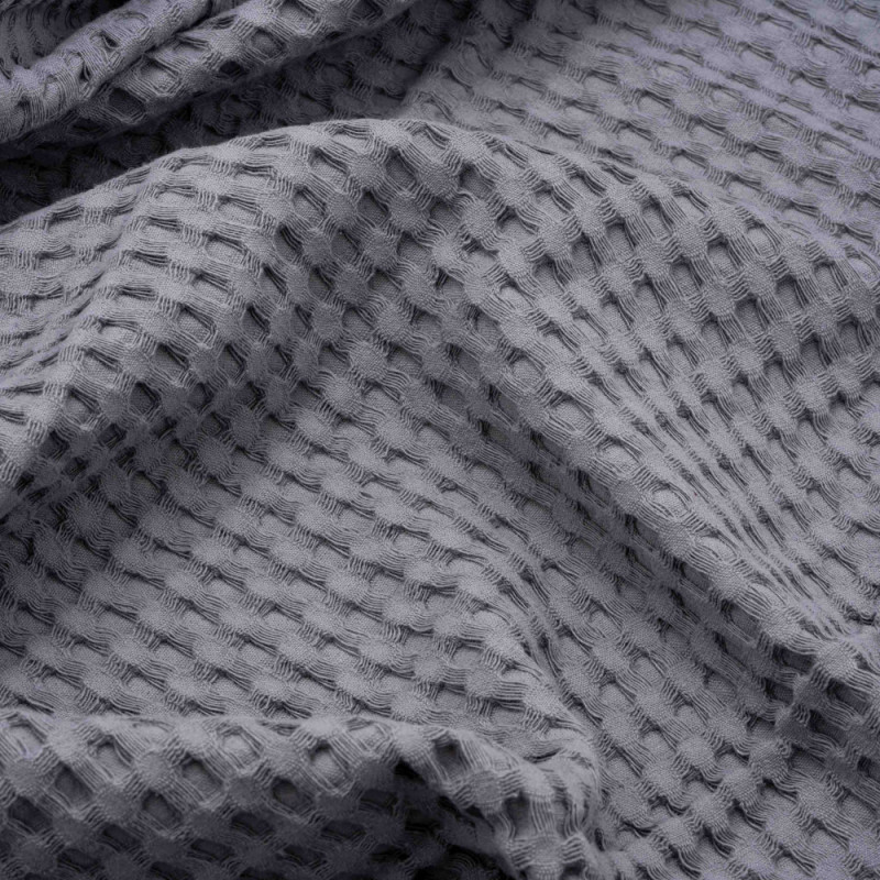 ARDESTO Pique blanket 220x230cm, 100% cotton, grey (ART0822PG)