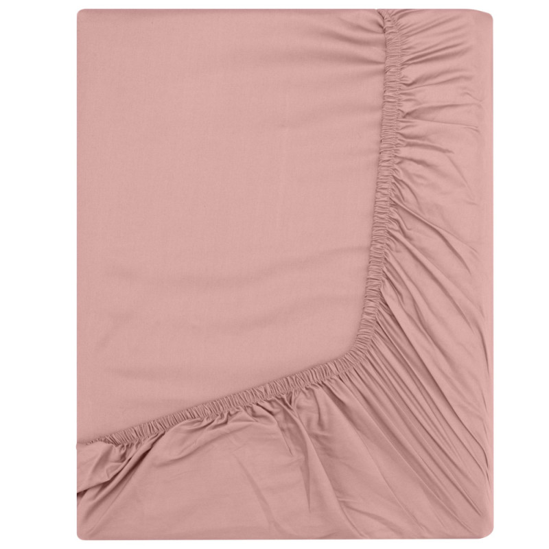 ARDESTO Fitted Sheet Mix&Match Premium, sateen, nude, 160x200+30cm, 100% cotton (ART1620FSU)