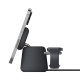 Belkin MagSafe 2-in-1 Wireless iPhone/Watch/AirPods, Charcoal Mass (WIZ020VFH36)