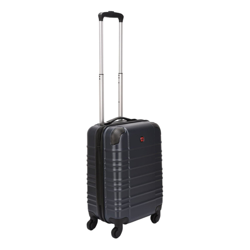 Wenger Amplar 3pc Set,  Hardside Luggage 3pc Set (S, M, L), Navy Blue (653150)