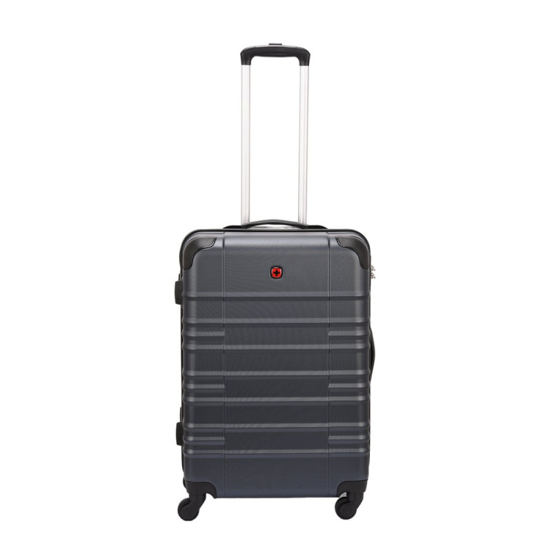 Wenger Amplar 3pc Set,  Hardside Luggage 3pc Set (S, M, L), Navy Blue (653150)