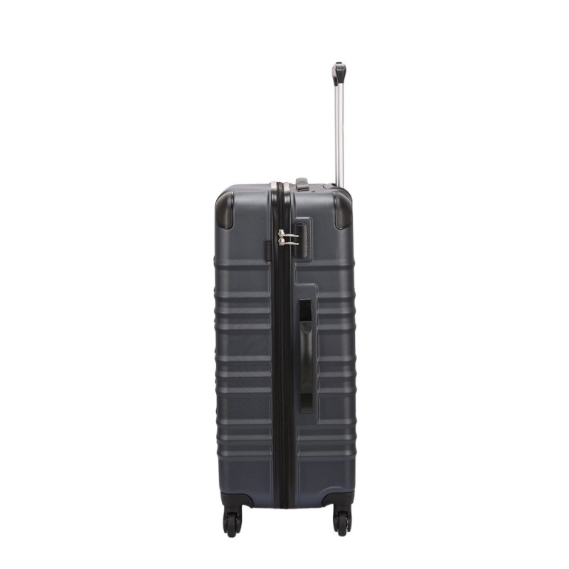Wenger Amplar 3pc Set,  Hardside Luggage 3pc Set (S, M, L), Navy Blue (653150)