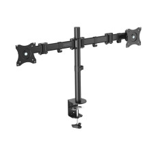 Digitus Кріплення Dual Monitor Clamp, 15-27", з нахилом, поворотом (DA-90349)