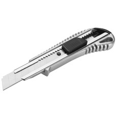 Tolsen segmented construction knife, 18mm, aluminum body, 155mm (30002)