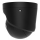 Ajax IP Wired Camera TurretCam HL black, 8MP, 2.8mm, hybrid illumination IR 35m, white LED 50m, PoE, True WDR, IP65, IR 35m, audio, viewing angle 100°–110°, turret, black (000059519)