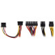 2E PSU Basic Power (500W), 80%, 120mm, 1xMB 24pin(20+4), 1xCPU 8pin(4+4), 3xMolex, 4xSATA, 2xPCIe 8pin(6+2) (2E-BP500-120APFC)