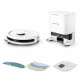 Rowenta robot VC X-Plorer Serie 90 +, 6000ПаW, h=9.7cm, wet cleaning, bag-0.26L, dust cont -0.29L, battery operation up to 270min, white (RR8797WH)