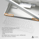 Клавиатура Ajazz AK650 Sea Salt Switch USB UA White/Blue (AK650-SS-BWB)