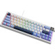 Клавиатура Ajazz AK650 Sea Salt Switch USB UA White/Blue (AK650-SS-BWB)