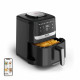 Tefal Мультипіч Easy Fry Silence, 1670Вт, чаша-5л, сенсорне керув., 10 програм, пластик, чорний (EY5528E0)