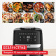 Tefal Мультипіч Easy Fry Silence, 1670Вт, чаша-5л, сенсорне керув., 10 програм, пластик, чорний (EY5528E0)