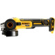 DeWALT Шліфмашина кутова акумуляторна DeWalt XR Li-lon 18B 125мм 2х5А·год 9000об/хв кейс 1.74кг (DCG405P2)