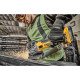 DeWALT Шліфмашина кутова акумуляторна DeWalt XR Li-lon 18B 125мм 2х5А·год 9000об/хв кейс 1.74кг (DCG405P2)