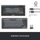 Клавиатура Logitech MX Mechanical Mini Minimalist UA Graphite (920-010780)