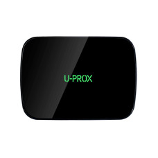 U-Prox MPX L Black intelligent control panel, Wi-Fi, 2 LTE, photo verification, wireless, black (4820261371321)