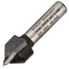 Bosch Фреза пазова V-подібна Bosch Professional V Std S8 D16 L16 90° (2.608.628.407)