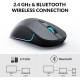 Keychron Mouse M3 BT/WL/USB-A/USB-C, black (M3-A1)