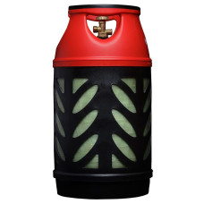 Hexagon Ragasco Баллон газовый композитный Gutgas Ragasco CRS-24.5, 24.5л, пропан/бутан 10кг/12кг, 30бар, вентиль Shell (украинский стандарт), 5.3кг (GHCL2425S)