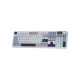 Клавиатура Aula F108 Pro Reaper Switch USB/Bluetooth/2.4G White (6978080501318)