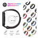 Ремешок для фитнес браслета Armorstandart для Xiaomi Smart Band 10/9/8 Mint/Grey (ARM86899)