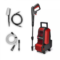 Einhell Аккумуляторная мини-мойка высокого давления HYPRESSO 36/105, 36 В, 105 бар, 270 л/ч, шланг 4 м, вес 3,5 кг, без аккумулятора и зарядного устройства (4140160)