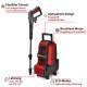 Einhell Аккумуляторная мини-мойка высокого давления HYPRESSO 36/105, 36 В, 105 бар, 270 л/ч, шланг 4 м, вес 3,5 кг, без аккумулятора и зарядного устройства (4140160)