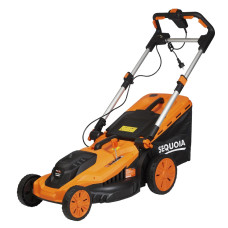 SEQUOIA SELM2043 Corded Lawn Mower, 2.0 kW, 43 cm, 42 L, 30–75 mm, 3.4 kg