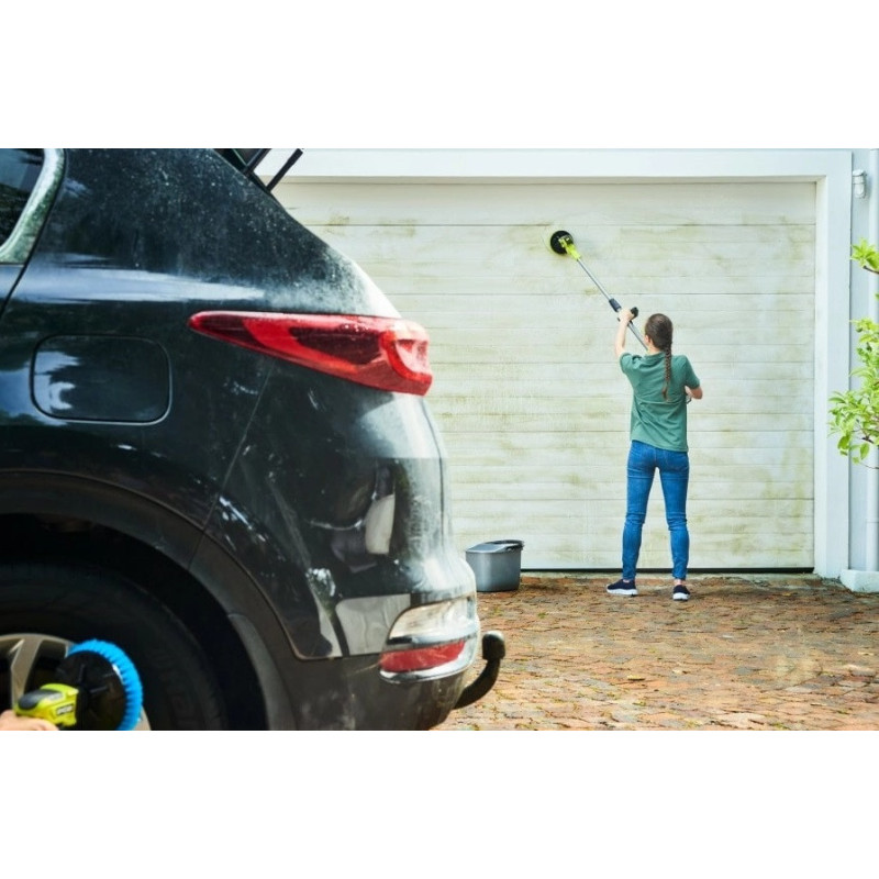 Ryobi R18TPS-0 telescopic brush, rechargeable ONE+ 18V, brush 15cm, 210rpm, handle length 1-1.4m, IPX7 (without battery and charger) (5133004847)