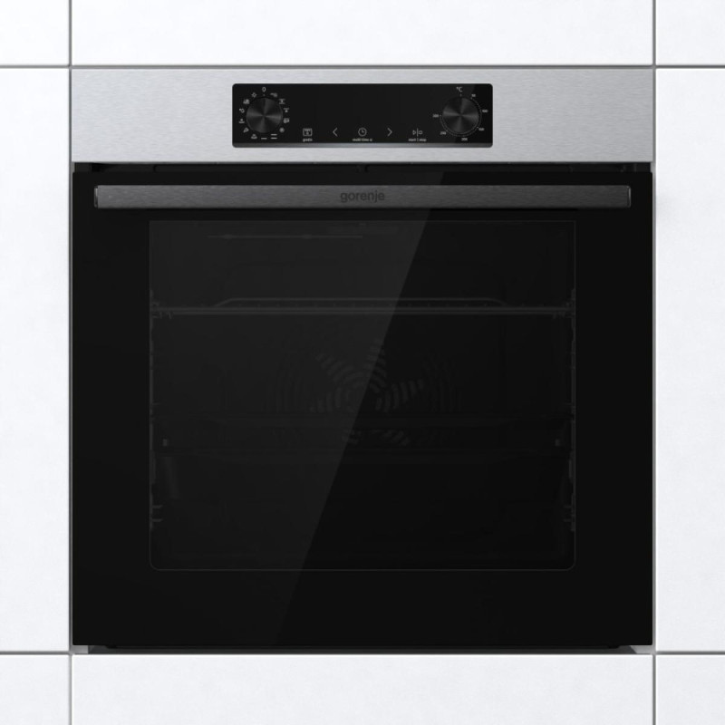 Gorenje Духовой шкаф электрический, 77л, A, нерж (BOSB6737E06X)