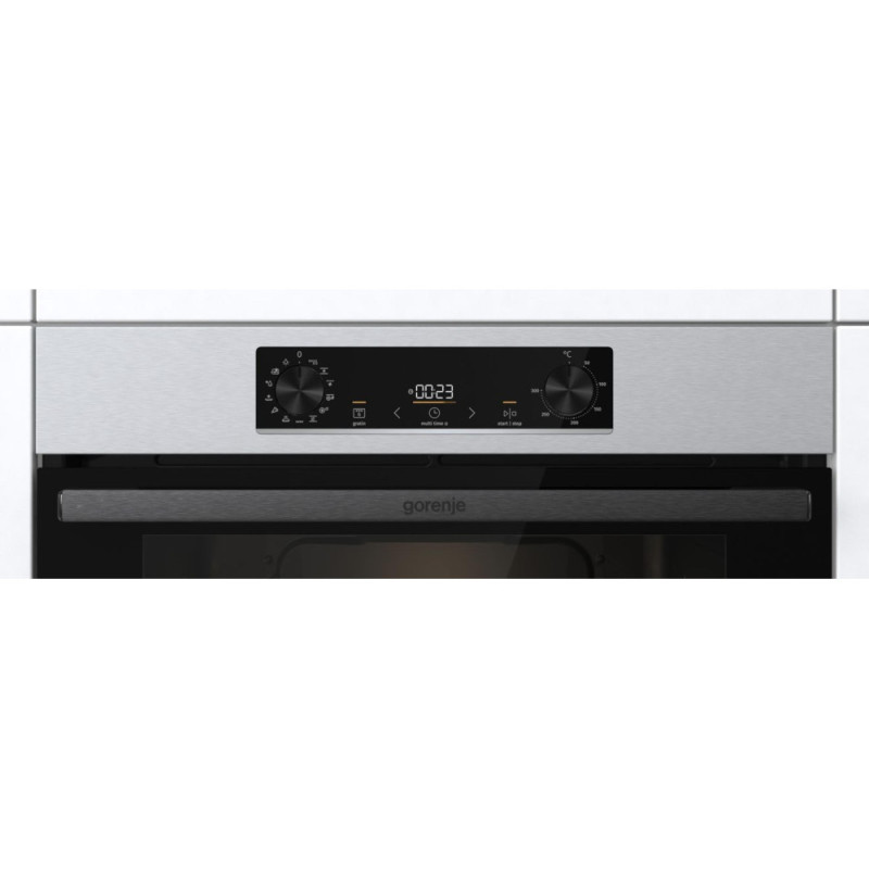Gorenje Духовой шкаф электрический, 77л, A, нерж (BOSB6737E06X)