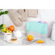 ARDESTO Cutting board set with stand Fresh, 4 pcs, 33,5х23,5х6.8cm, plastic (AR1404GP)