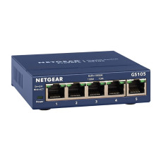 NETGEAR Комутатор GS105GE 5xGE, некерований