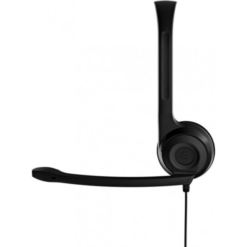 Epos stereo On-Ear PC 3 Chat Headset, 2x3.5mm, unidirectional, 2m, Black (1000430)