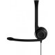 Epos stereo On-Ear PC 3 Chat Headset, 2x3.5mm, unidirectional, 2m, Black (1000430)