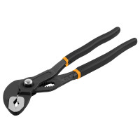 Tolsen Professional adjustable pliers, quick-clamping, 0-44mm, 300mm, CrV (10330T)