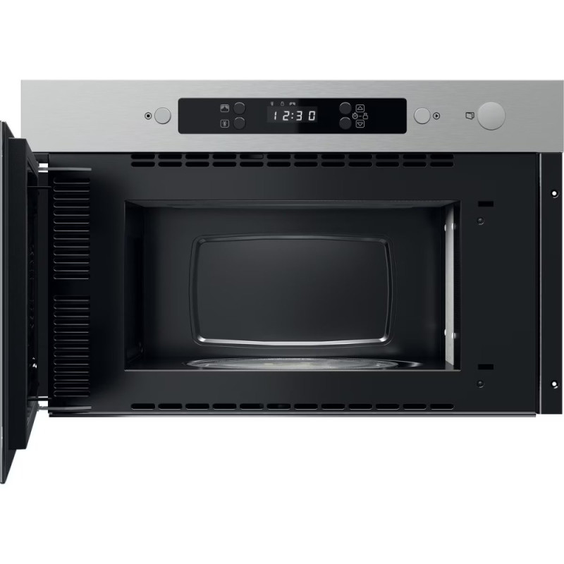 Whirlpool Microwave oven built-in, 22L, electronic control, 750W, display, Inox (MBNA900X)