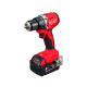 Milwaukee Шурупокрут-дриль акумуляторний M18 BLPDRC-502C 18В 2х5А·год М12-М18 60Нм 0·1700об·хв 1.5кг (4933492826)