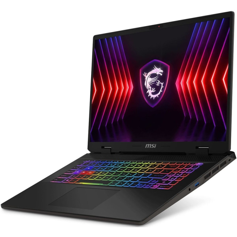 MSI Ноутбук Sword 16 HX B13VFKG 16 FHD, i7-13700HX, 32GB, F1TB, NVD4060-8, DOS, черный (9S7-15P214-896)