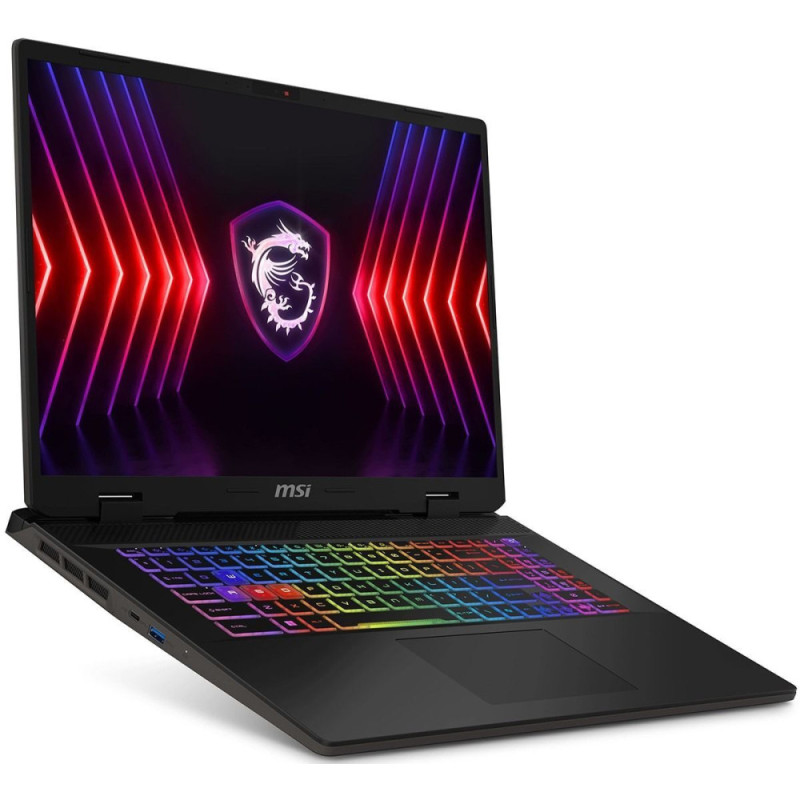 MSI Ноутбук Sword 16 HX B13VFKG 16 FHD, i7-13700HX, 32GB, F1TB, NVD4060-8, DOS, черный (9S7-15P214-896)